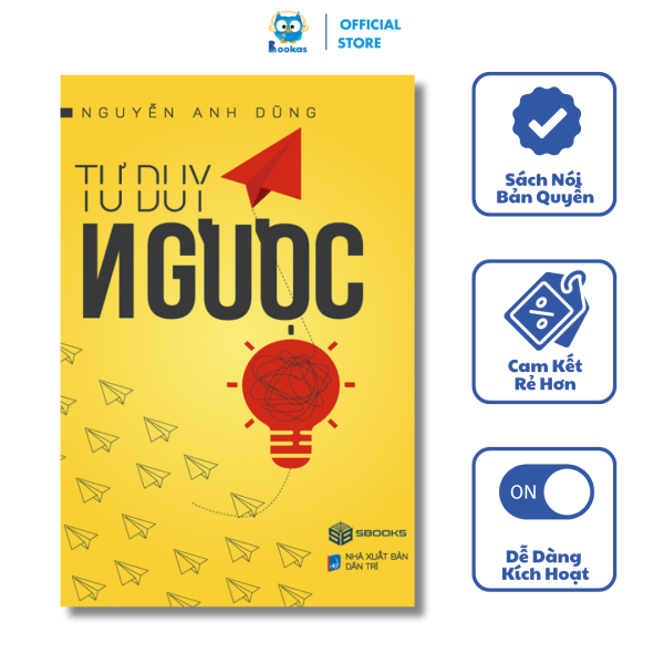 Sách - Tư Duy Ngược - Nguyễn Anh Dũng - BOOKAS AUDIO (E - VOUCHER)