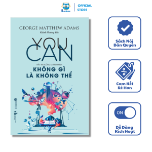Sách - You Can - Không Gì Là Không Thể - George Matthew Adams - BOOKAS AUDIO (E - VOUCHER)
