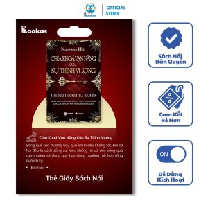 Sách - Chìa Khoá Vạn Năng Của Sự Thịnh Vượng - Napoleon Hill - BOOKAS AUDIO (E - VOUCHER)